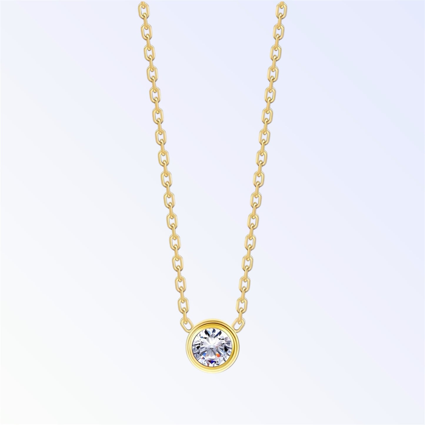 Moonlit Jewel  - 18K Gold Plated Necklace